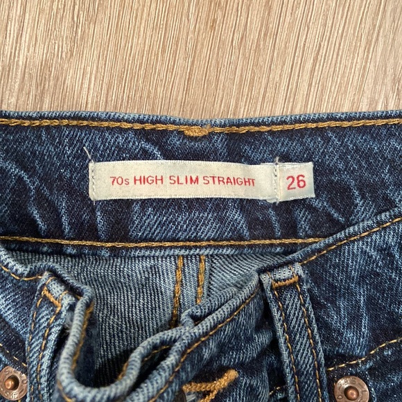 Levi’s 70s High Slim Straight Jeans - Picture 2 of 4
